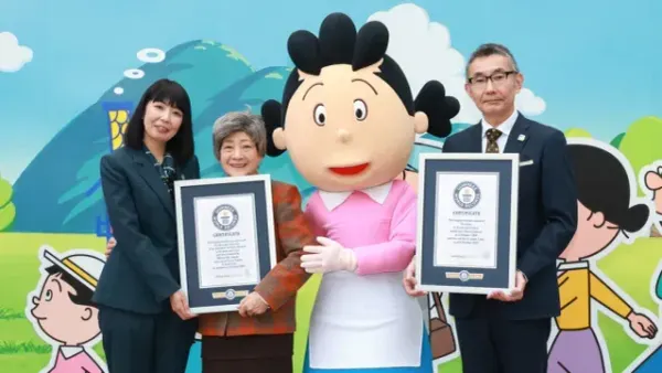 Sazae-san Breaks Its Own Guinness World Record Again: Celebrating 55 Years on Television