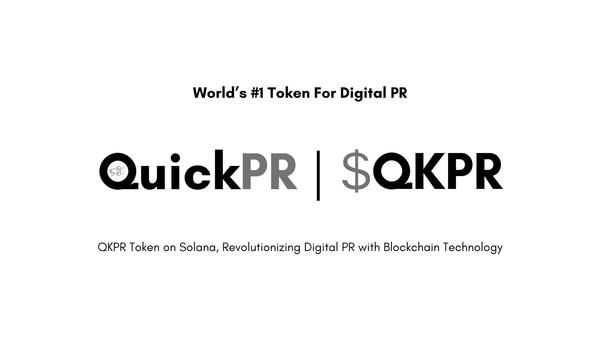 QuickPR Unveils Revolutionary QKPR Token on Solana Blockchain to Transform Digital PR Industry