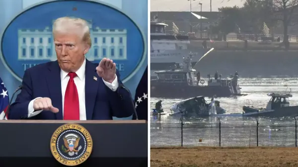 Washington DC Plane Crash: Donald Trump Jokes About Accident Site Visit, Want Me to Go Swimming?