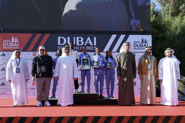 Mansoor bin Mohammed Crowns Winners of the 24th Dubai Marathon: Ethiopian Runners Shine