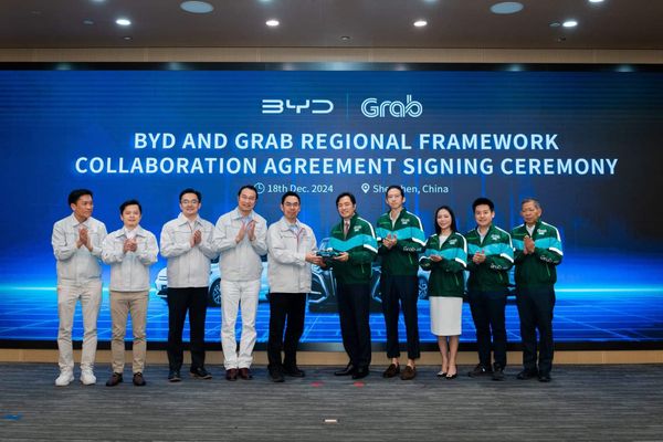 Grab and BYD Partner to Electrify Southeast Asia's Transport with 50,000 EV Fleet Expansion