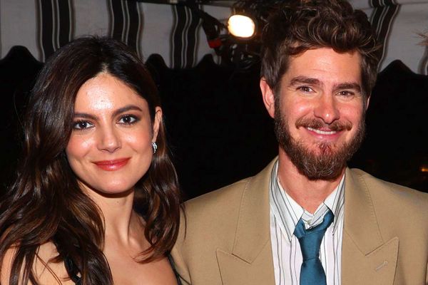 Andrew Garfield & Monica Barbaro Share Stylish PDA at Wimbledon