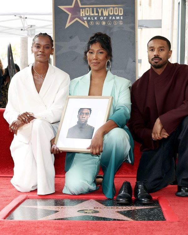 Why Simone Ledward-Boseman Placed Chadwick’s Shoes on His Walk of Fame Star