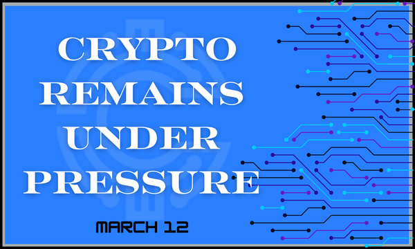 Crypto Remains Under Pressure