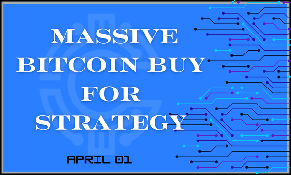 Massive Bitcoin Buy For Strategy