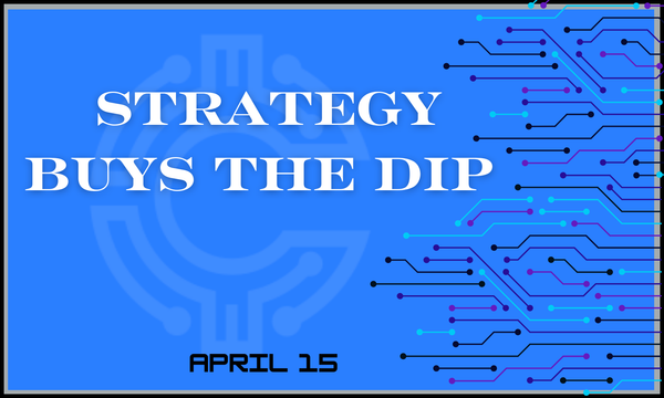 Strategy Buys the Dip