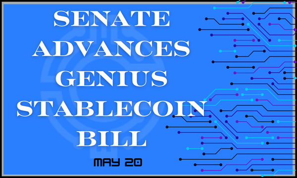 Senate Advances Genius Stablecoin Bill