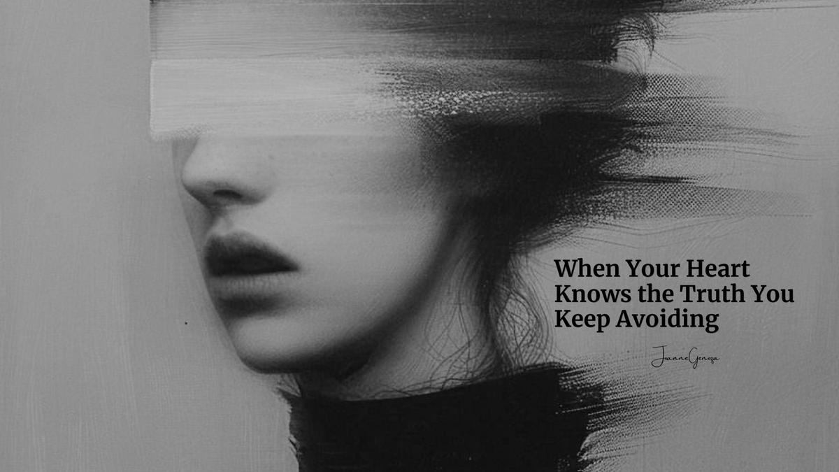 When Your Heart Knows the Truth You Keep Avoiding