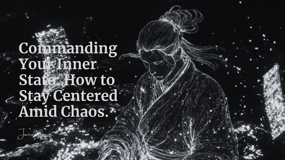 Commanding Your Inner State: How to Stay Centered Amid Chaos.
