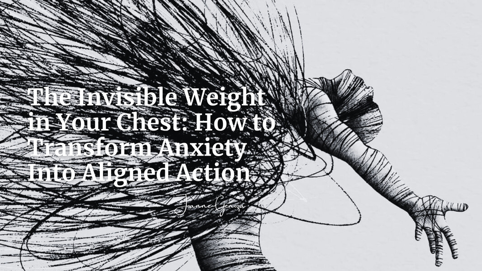 The Invisible Weight in Your Chest: How to Transform Anxiety Into Aligned Action
