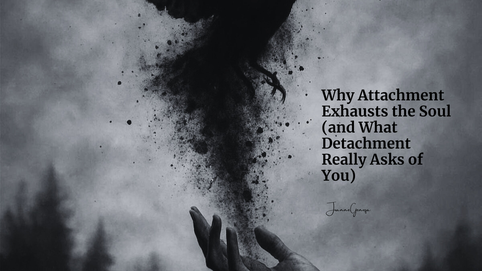 Why Attachment Exhausts the Soul (and What Detachment Really Asks of You)