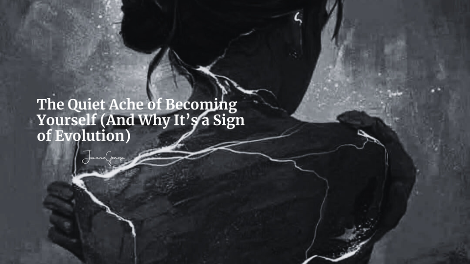 The Quiet Ache of Becoming Yourself (And Why It’s a Sign of Evolution)