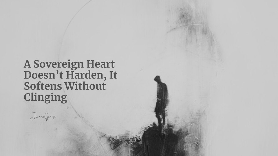 A Sovereign Heart Doesn’t Harden, It Softens Without Clinging