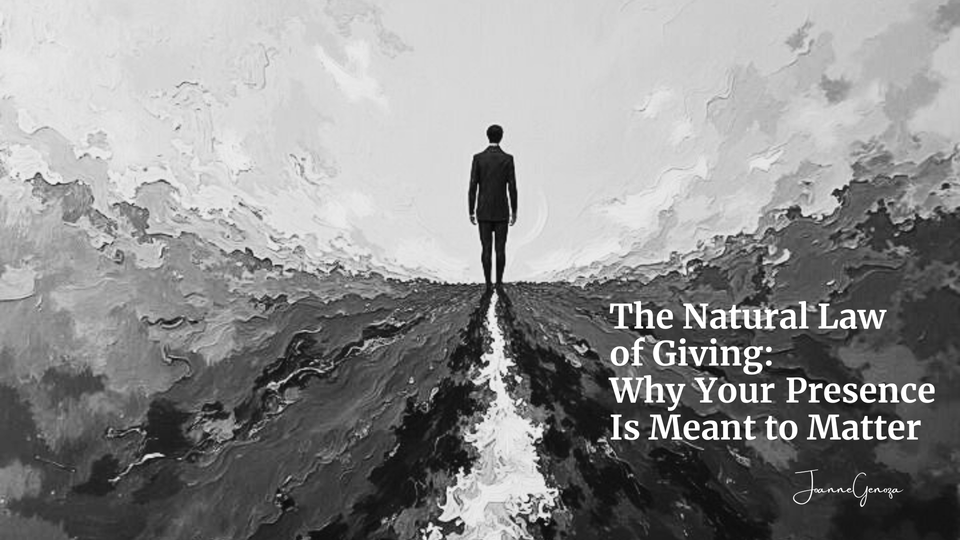 The Natural Law of Giving: Why Your Presence Is Meant to Matter