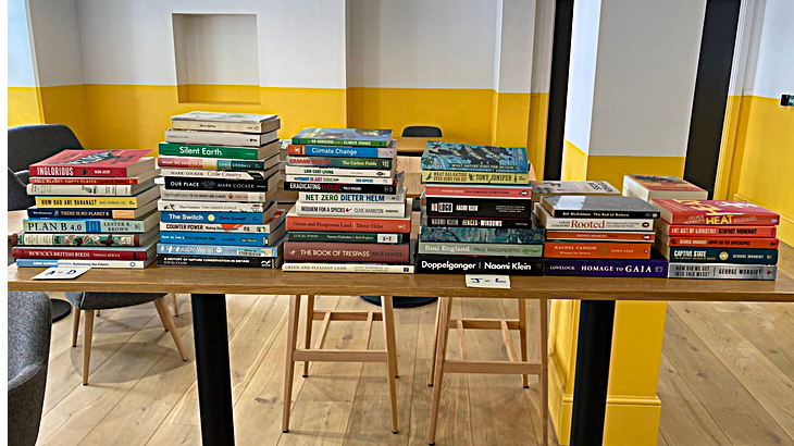 At the Museum - launching our Lending Library