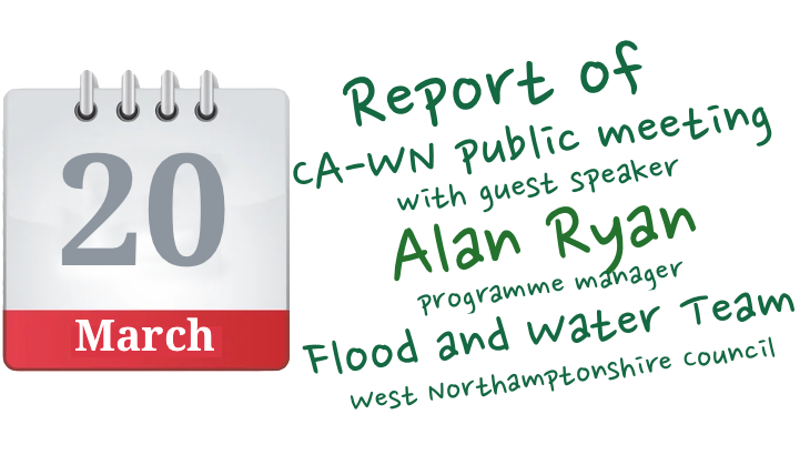 20 March Public Meeting report