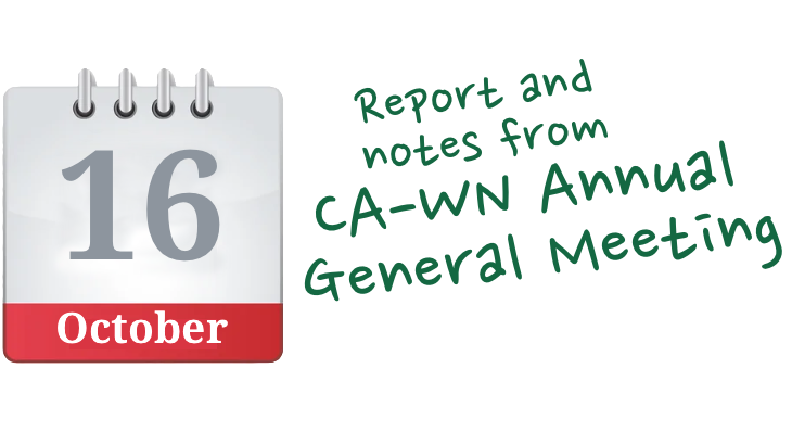 Report of AGM and Public Meeting 16 October 2025