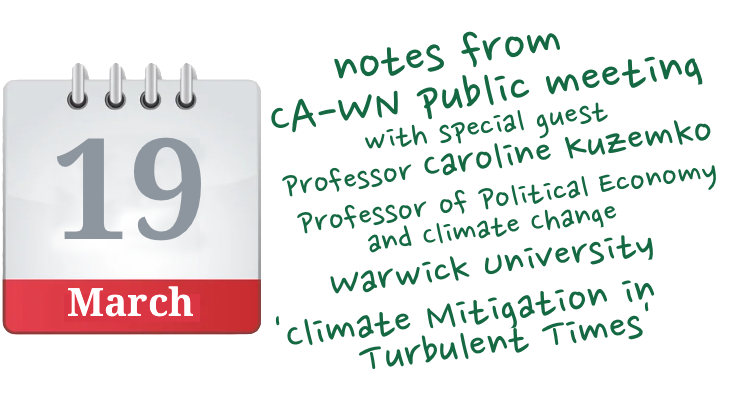 Report of CA-WN Public Meeting 19 March 2026