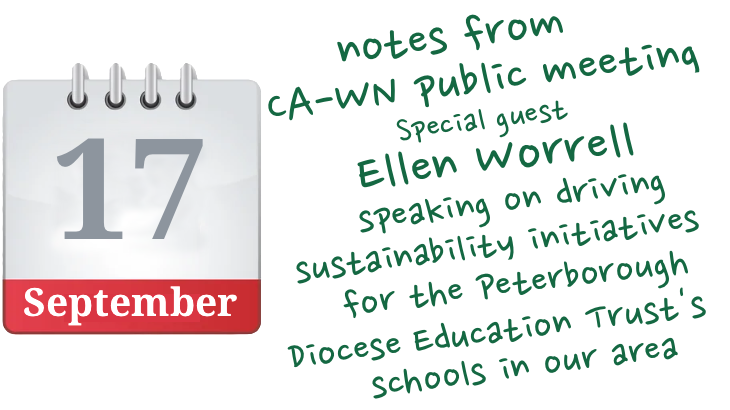 Report of CA-WN 17 September Public Meeting