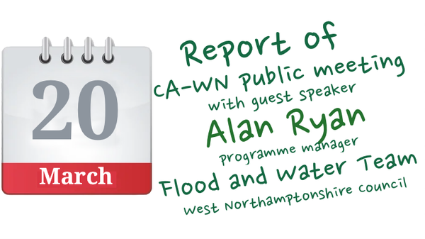 20 March Public Meeting report