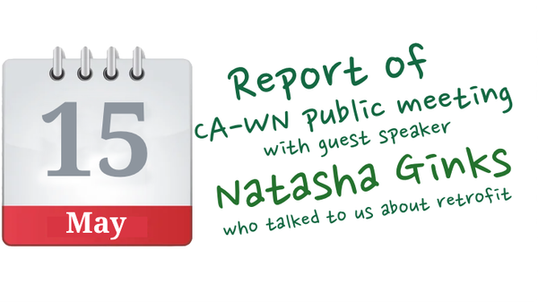 Report of public meeting 15 May 2025