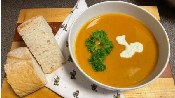 Pumpkin and Ginger Soup