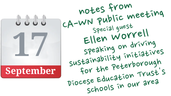 Report of CA-WN 17 September Public Meeting