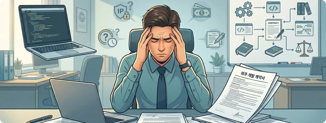 개발 외주 계약서 작성 시 가장 많이 하는 실수 5가지