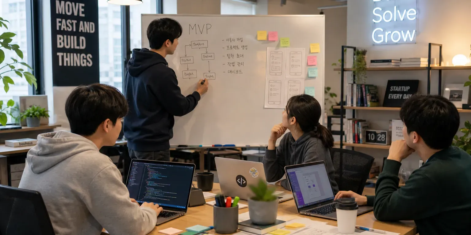 초기스타트업 MVP 개발 ꖶዞ주