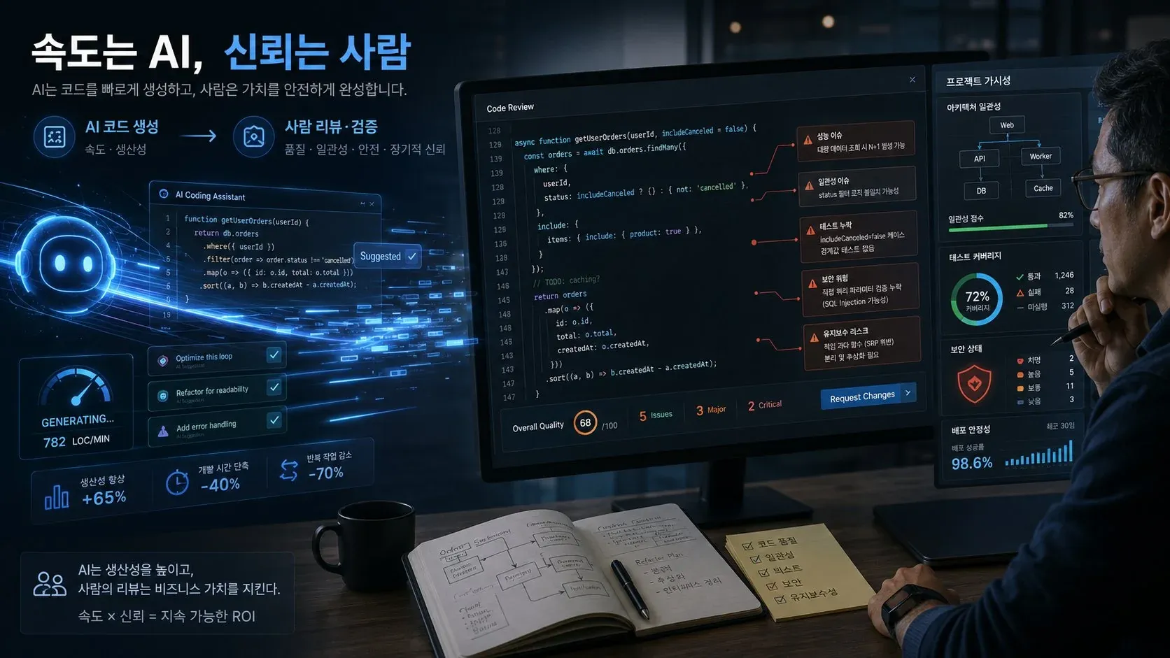 AI 코드 테크리더 검수