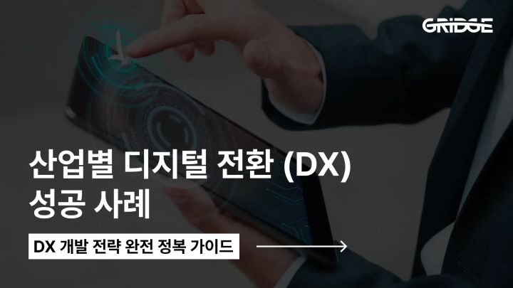 산업별 디지털 전환(DX) 성공 사례 | DX 개발 전략 완전 정복 가이드