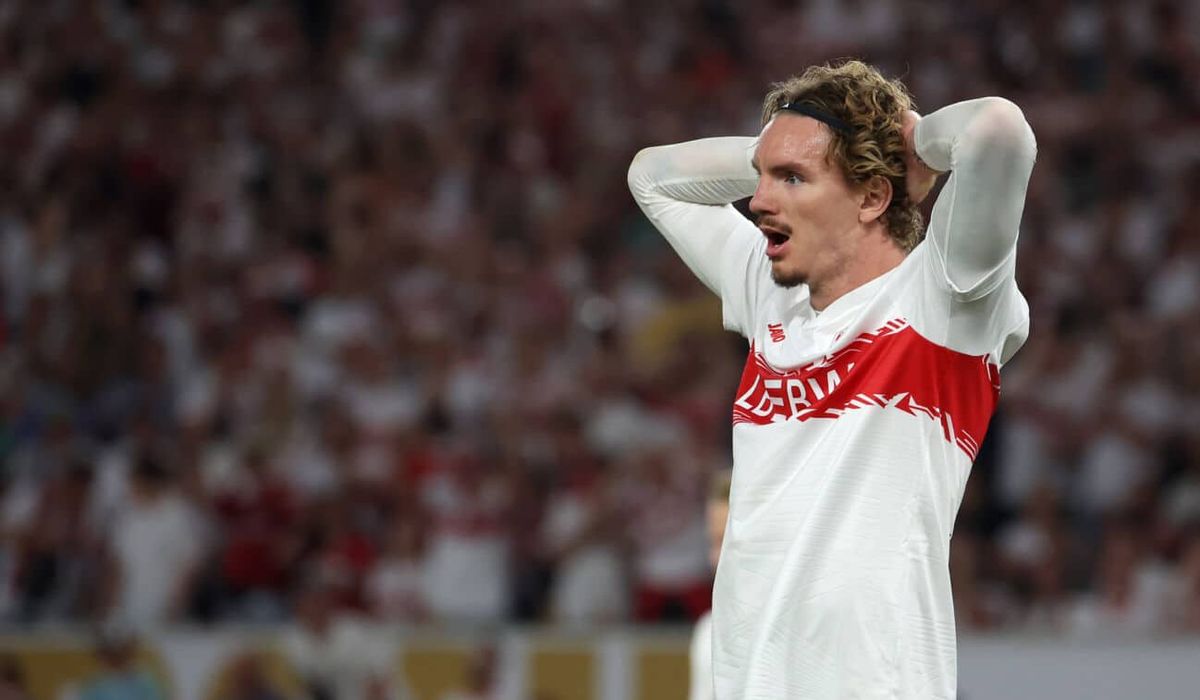 Stuttgart und Supercup von hinten seh'n