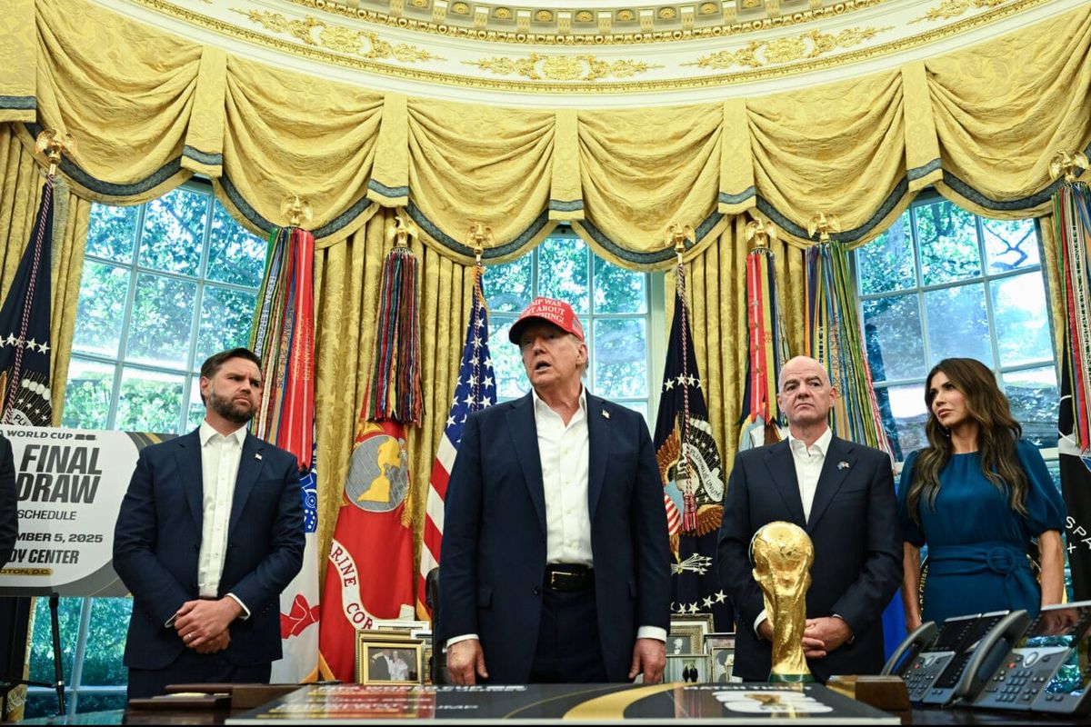 An Trump? Infantinos Friedenspreis wird zur Farce