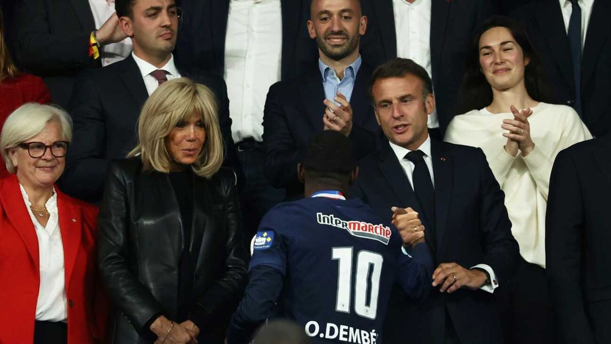 Macron empfängt Champions-League-Sieger Paris