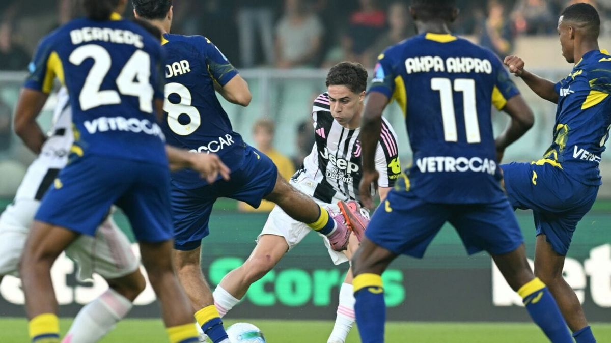 Juve stolpert an die Tabellenspitze