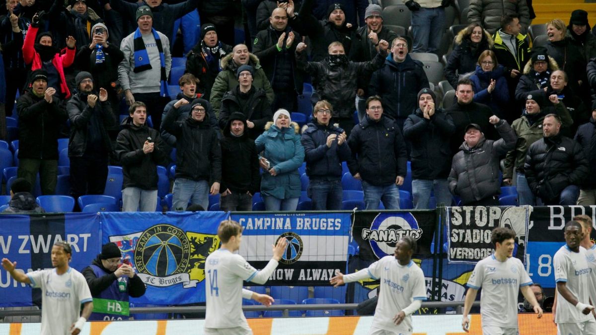 Als Borat verkleidet: Fünf Tage Haft für drei Brügge-Fans