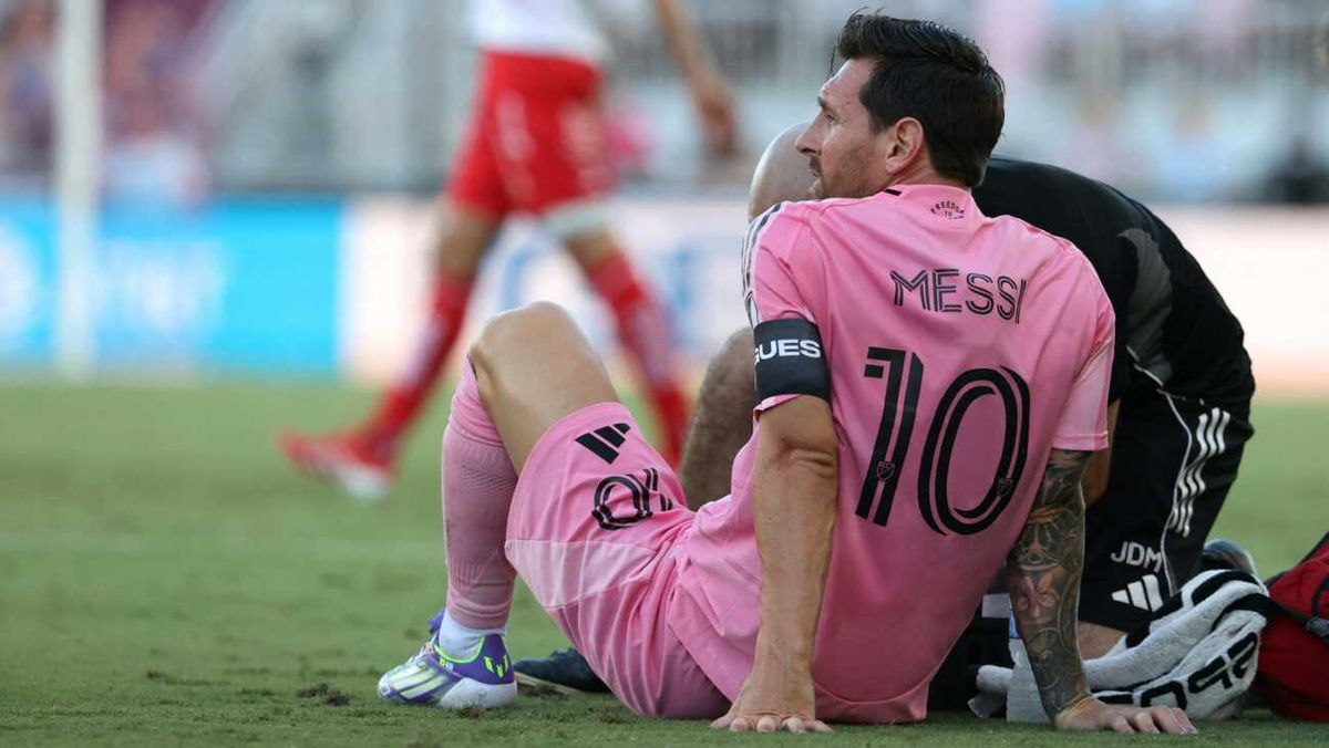 Messi nur mit "kleiner Muskelverletzung"