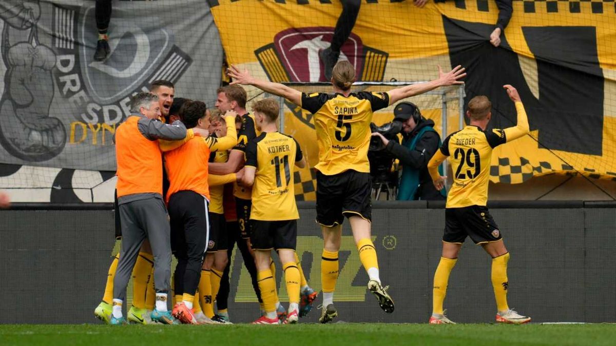 3. Liga: Dresden wieder Tabellenführer