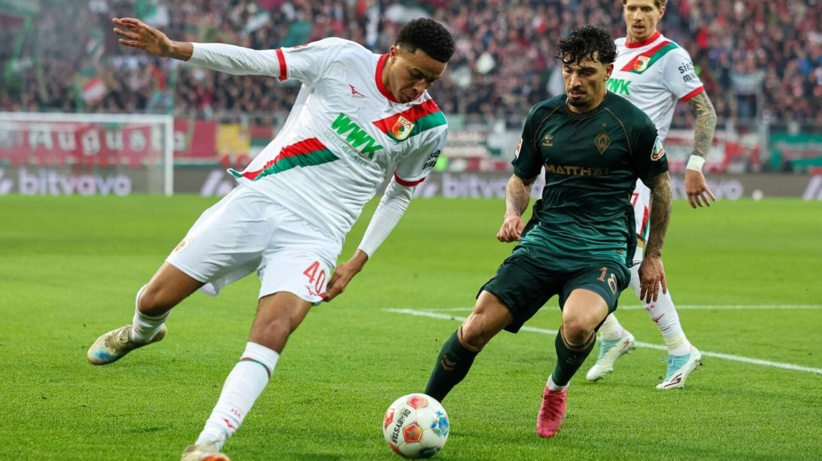 Augsburg gegen Bremen: Magerkost zum Fest