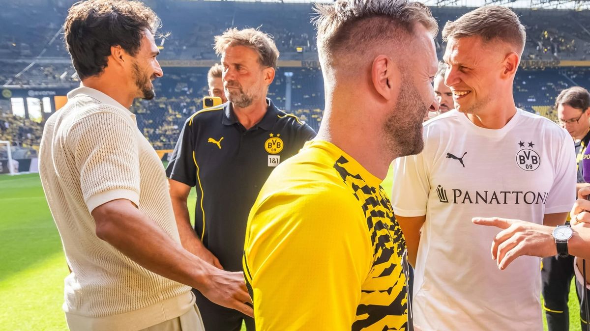 Beim "Abschiedszczspiel": BVB feiert Klopp und Hummels