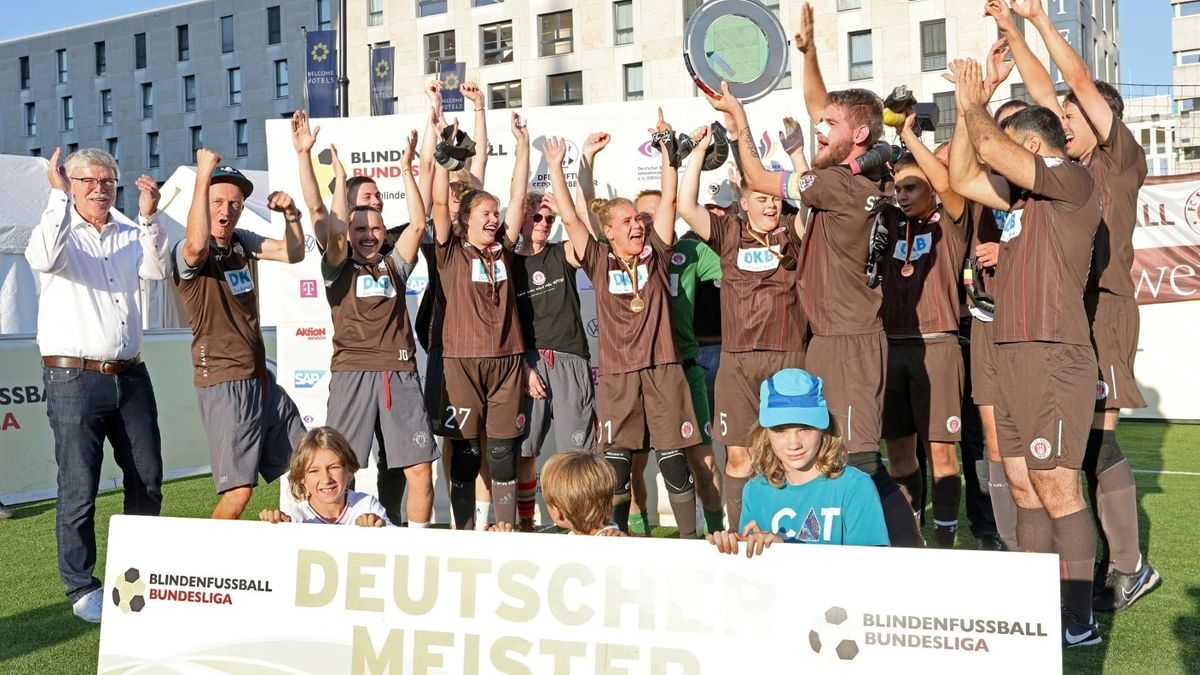 Blindenfußball: St. Pauli holt deutsche Meisterschaft