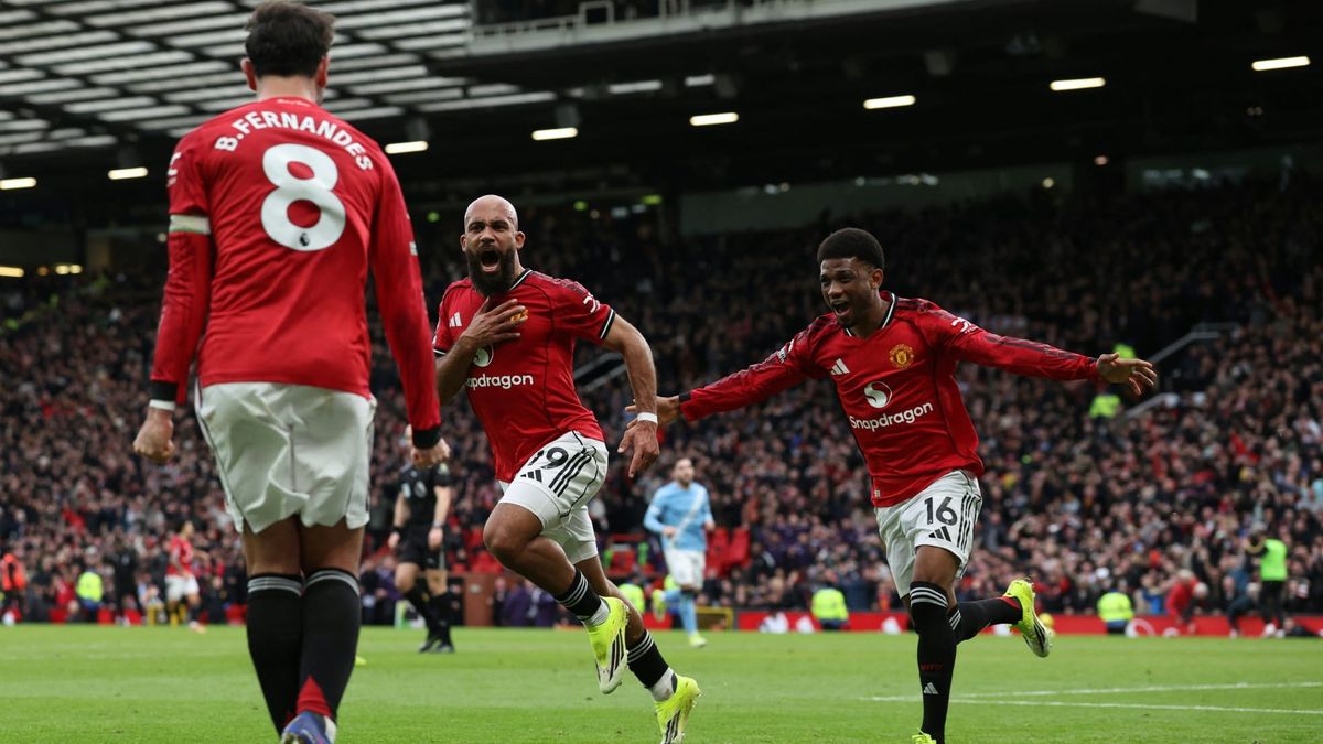 Carrick-Debüt geglückt: United bremst City im Stadtderby aus