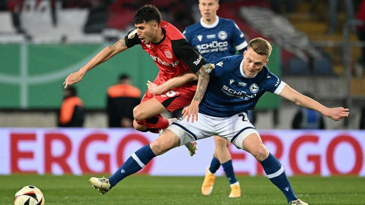 Berlin wartet: Bielefeld schafft Pokal-Wunder gegen Bayer