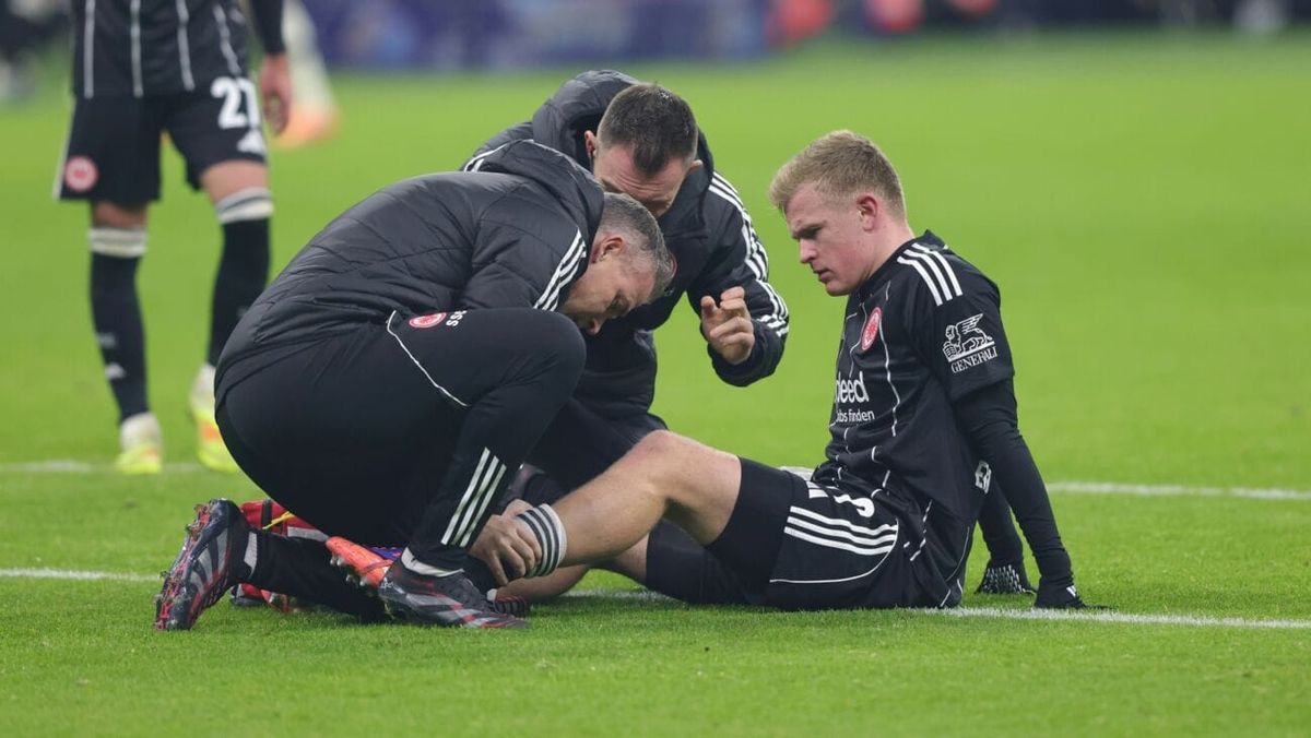 Muskelverletzung: Frankfurt "bis auf Weiteres" ohne Burkardt