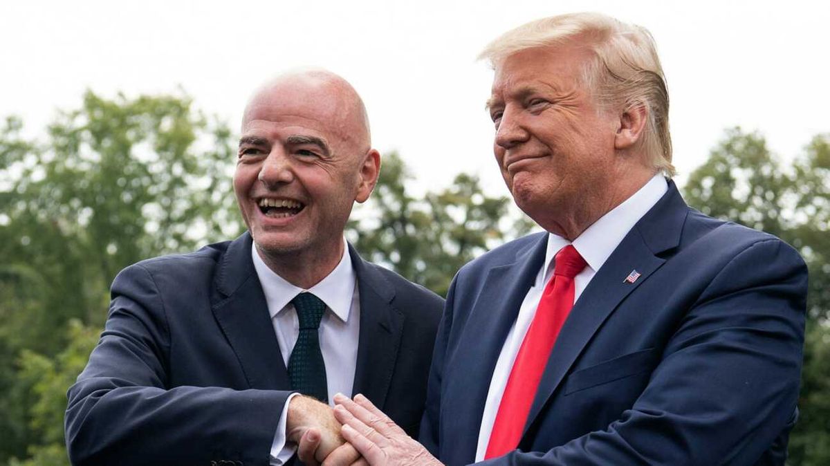 FIFA-Präsident Infantino trifft Trump