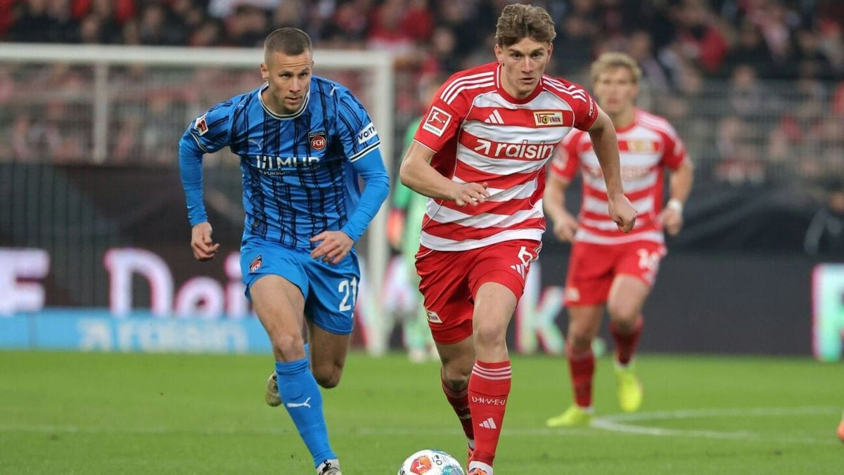 Zwei späte Tore: Heidenheim siegt in Berlin