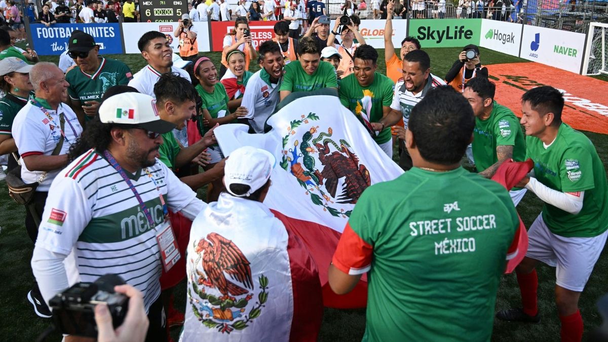 Mexiko holt beide Titel bei der Obdachlosen-WM