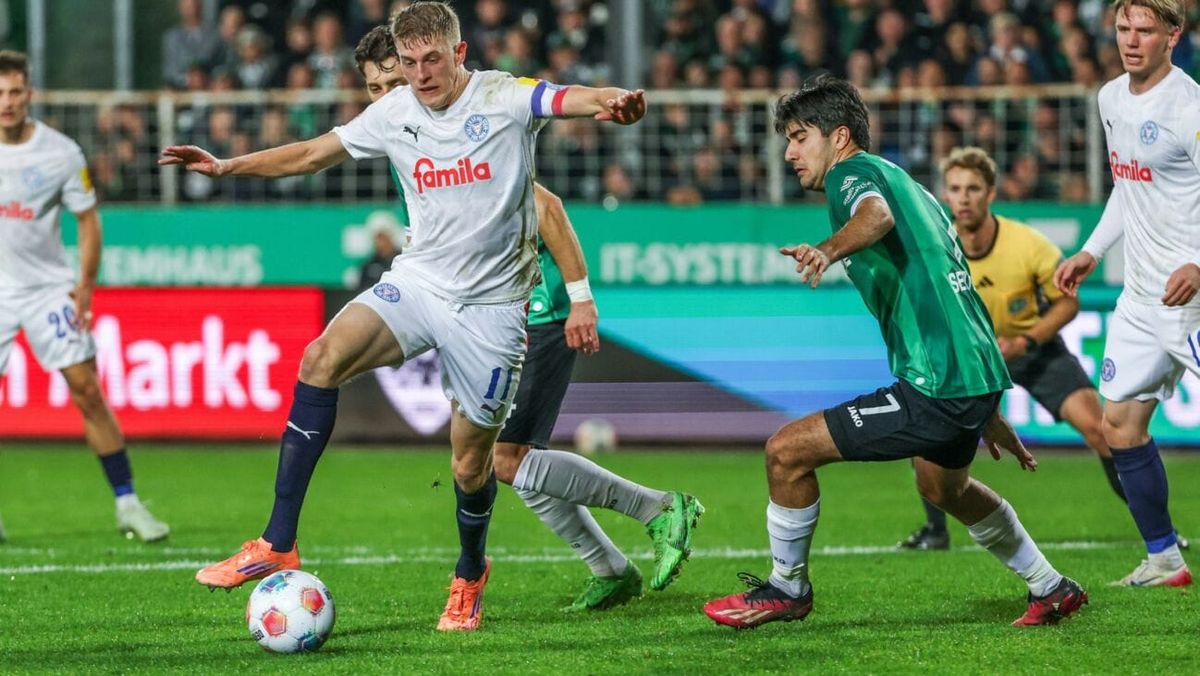 Dämpfer nach Pokaleuphorie: Kiel patzt in Münster