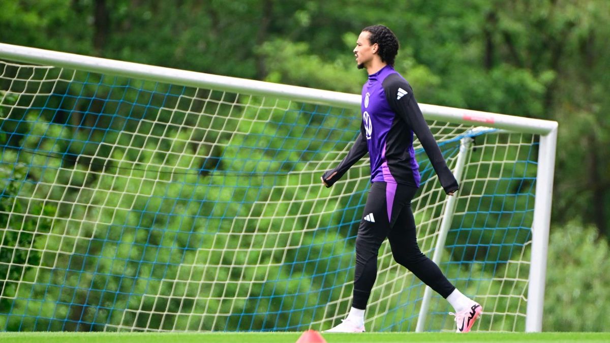 FC Bayern: Sane erstmals wieder im Mannschaftstraining