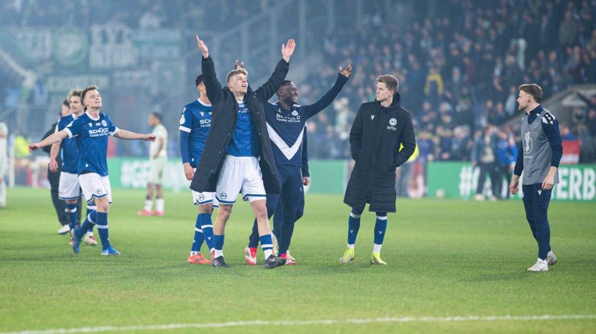 Bielefeld stürmt als vierter Drittligist ins DFB-Pokalfinale